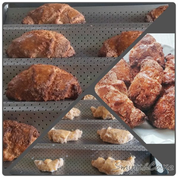 mandulás croissant paleo